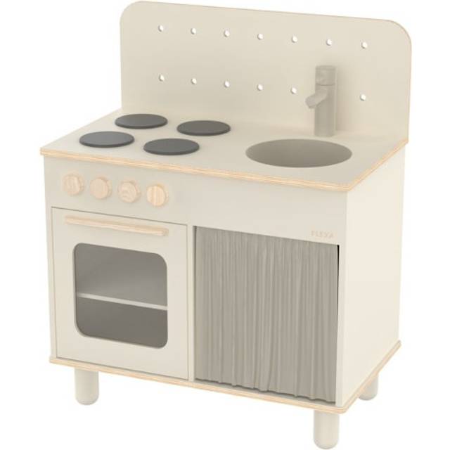 Billede af FLEXA Play Legekøkken creme white